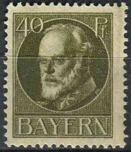 Allemagne Bavière 1914 NEUF* charnière  N° 100
