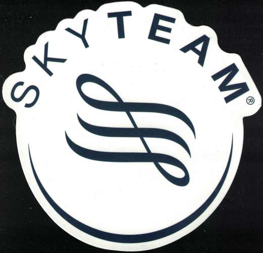 Autocollant Skyteam Alliance de Compagnies Aériennes