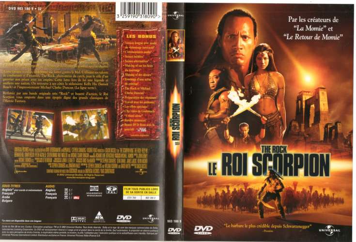 DVD / Aventure / Le roi scorpion