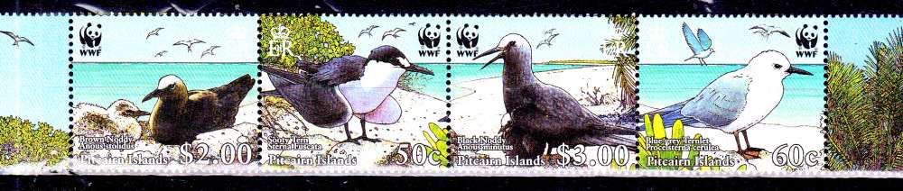 Pitcairn 663 / 66 Protection de la faune / OIseaux marins de l'île de Pitcairn / WWF