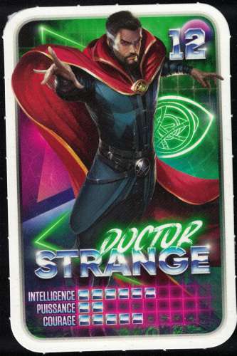 Carte Révèle ton Pouvoir E. Leclerc Marvel 2021 Doctor Strange 12