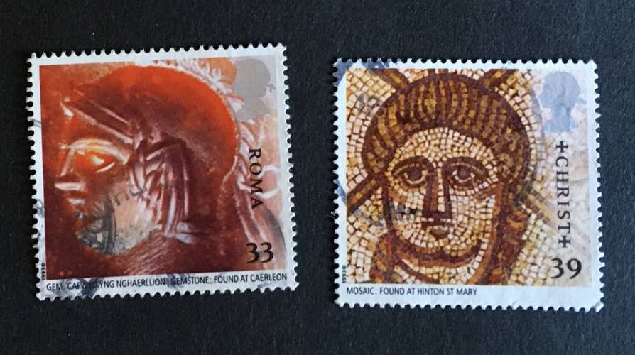 GB 1993 Roman Britain 33p & 39p YT 1681/1682