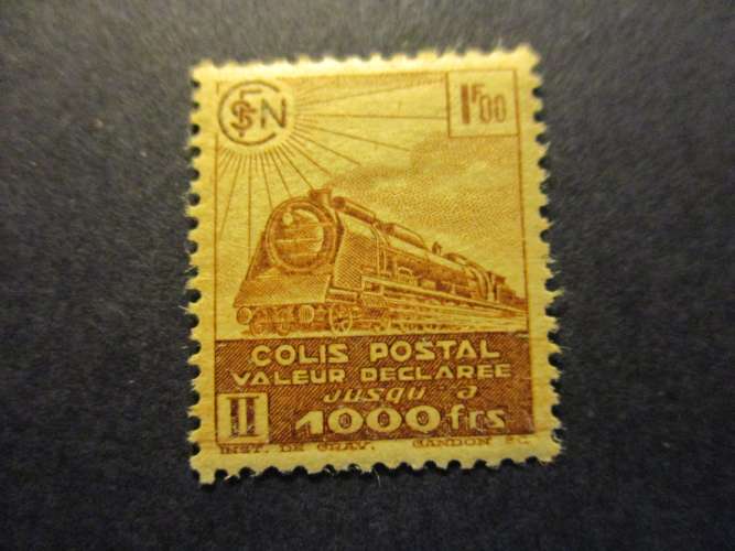 france y & t colis postaux 177 * 1941