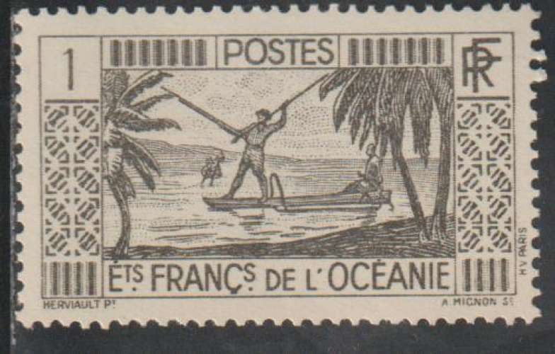 OCEANIE 1939 - Y&T  N° 84