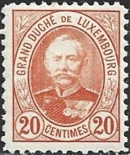 Luxembourg - 1891 - Y&T 61 * - MH 