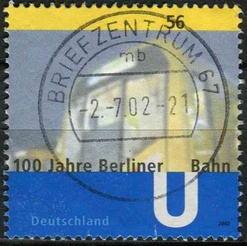 ALLEMAGNE RFA 2002 OBLITERE N° 2072
