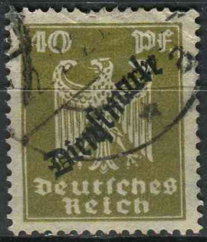 ALLEMAGNE EMPIRE 1924 OBLITERE SERVICE N° 73