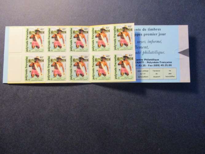 polynesie y & t carnet  c427 * 1993