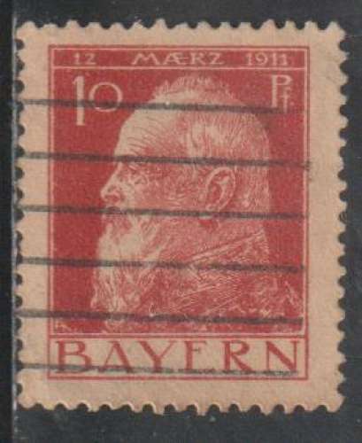 ALLEMAGNE - BAVIERE 1911 - Y&T  N° 78