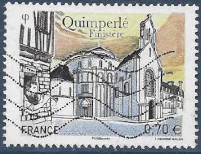 FRANCE 2016 : yt 5071 Oblitéré/Used # Quimperlé - Finistère