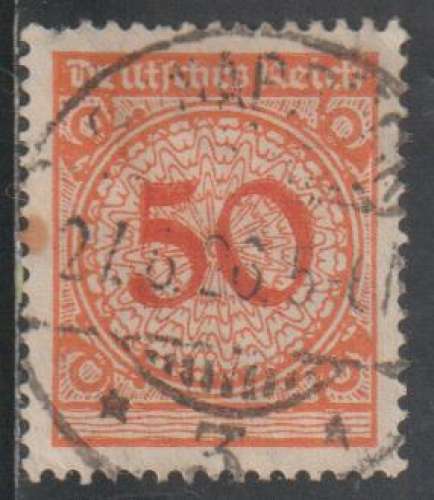 ALLEMAGNE - Rep de Weimar 1923 - Y&T  N° 325