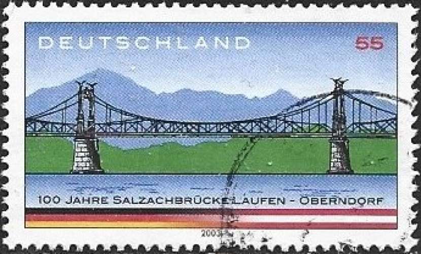 Allemagne - 2003 - Y&T 2172 (o) - cancelled - used