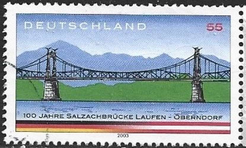 Allemagne - 2003 - Y&T 2172 (o) - cancelled - used