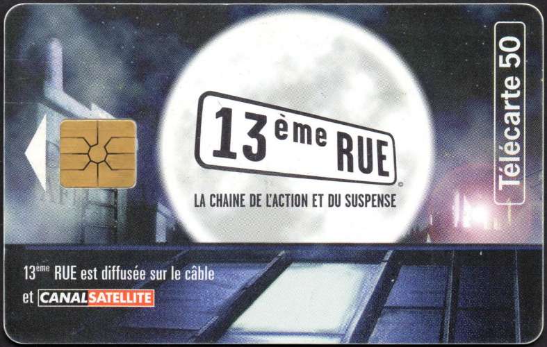 44/424 - Télécarte 50 - 11/98 - 13ème rue