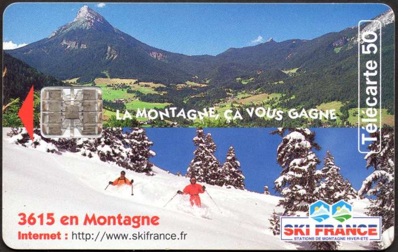 46/248 - Télécarte 50 - 04/97 - La montagne çà vous gagne