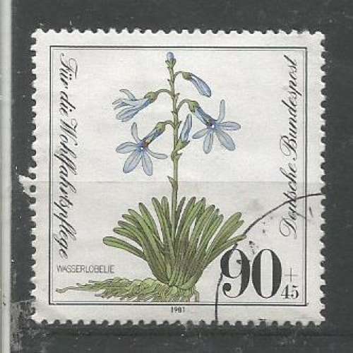 RFA  1981 - YT n° 943 - Plante aquatique - cote 2,50