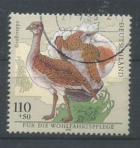 RFA  1998 - YT n° 1847 - Oiseaux - cote 2,50