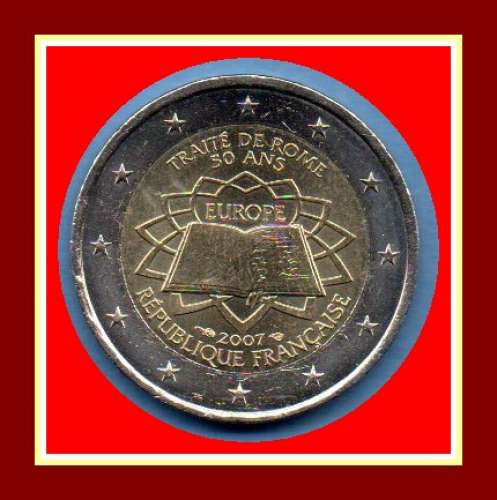 France 2 € Traité de Rome 50 ans 2007 (UC)