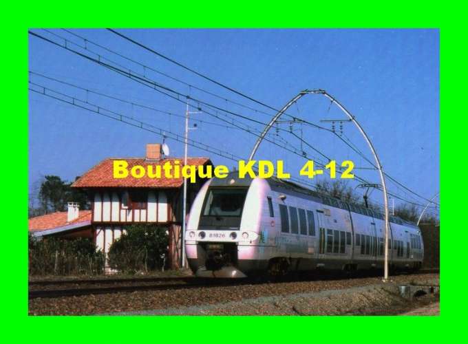 ACACF 182 - Autorail B 81826 vers PIERROTON - Gironde - SNCF