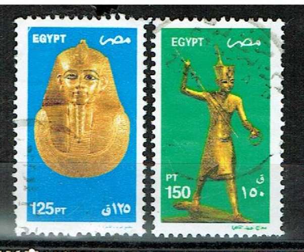 EGYPTE 2002 - YT 1733 1734 OBLITÉRÉS.