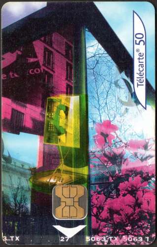 93/413 - Télécarte 50 - 04/02 - Cabine téléphonique