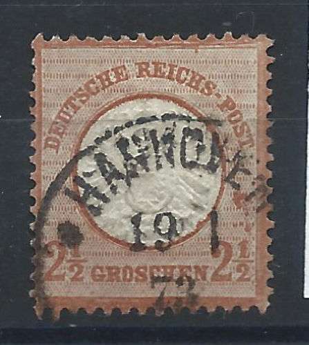 Allemagne N°18 Obl (FU) 1872 - Armoirie 