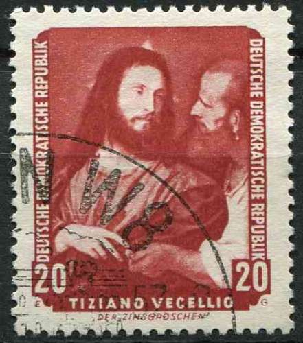 ALLEMAGNE RDA 1957 OBLITERE N° 305