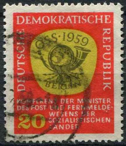 ALLEMAGNE RDA 1959 OBLITERE N° 401