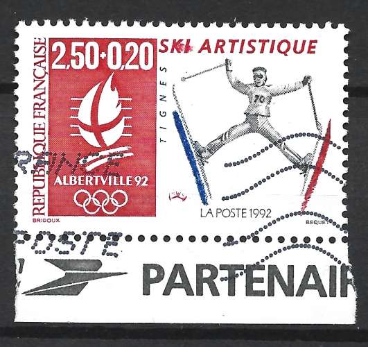 France  1992 - Y & T : 2709 - Albertville 92 : Ski artistique