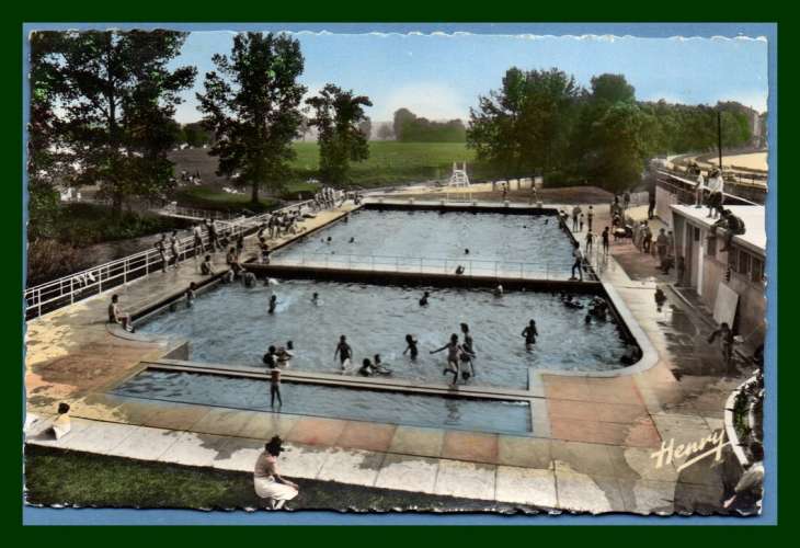 CPSM Toul 54 La Piscine vy. 1963 / Cocteau TB
