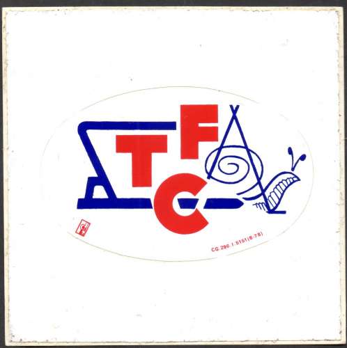 Autocollant -  TCF - 10 cm X 10 cm
