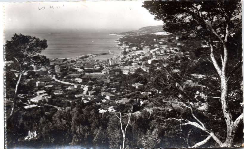 carnet 10 cartes de Cassis en noir et blanc