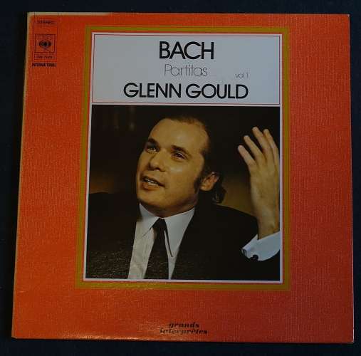 France 1974 Vinyle L P Bach Partitas vol 1 Glenn Gould CBS 75521