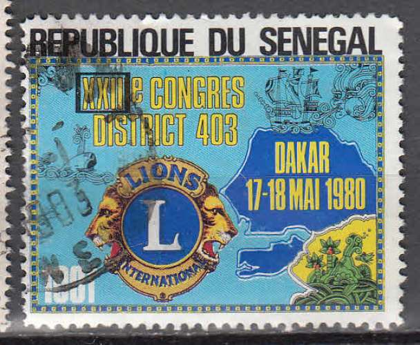 Sénégal 1980  Y&T  536  oblitéré
