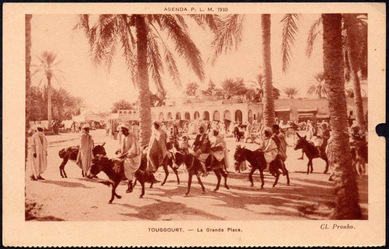 CP106 - Carte non écrite - Touggourt - La Grande Place