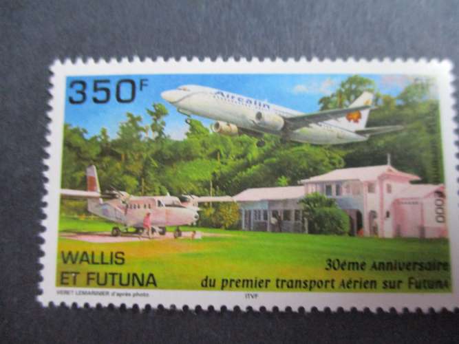 wallis et futuna y & t poste aerienne 220 ** 2000