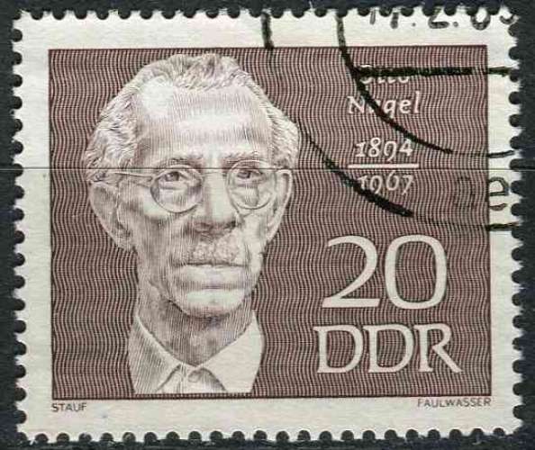 ALLEMAGNE RDA 1969 OBLITERE N° 1137