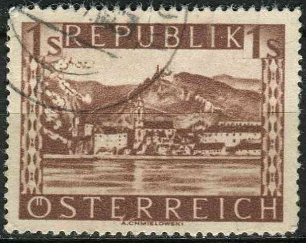 AUTRICHE 1945 OBLITERE N° 629a