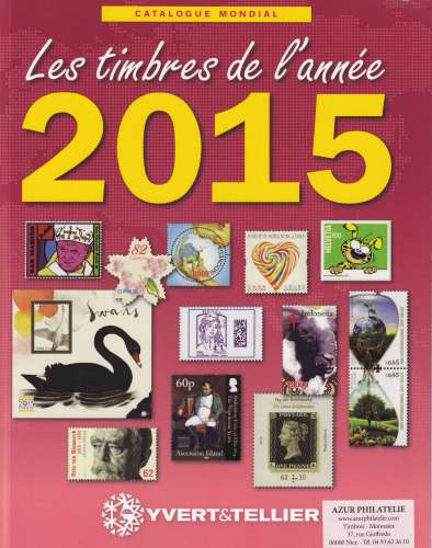 Nouveautés de l'année 2015 Catalogue Yvert