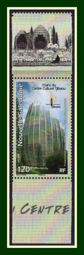 Nouvelle Calédonie N° 1036 ** Centre culturel  J.M.Tjibaou 2008