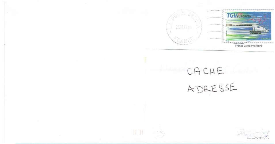 FRANCE 2007 - ENTIER POSTAL YT 4061 OBLITÉRÉ LE TGV.