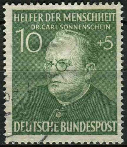 ALLEMAGNE RFA 1952 OBLITERE N° 43