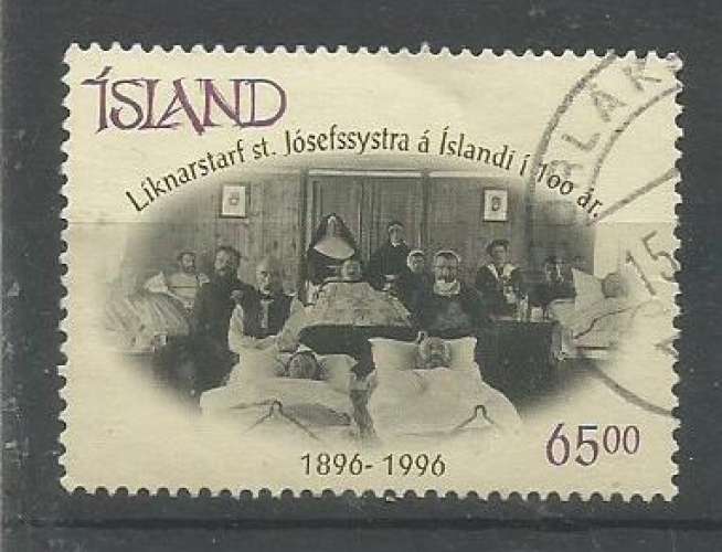 Islande 1996 - YT n° 810 - Ordre des Soeurs de Saint-Joseph  - cote 1,75