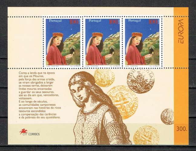 PORTUGAL 1997 - BLOC YT 128 EUROPA ** MNH.. 