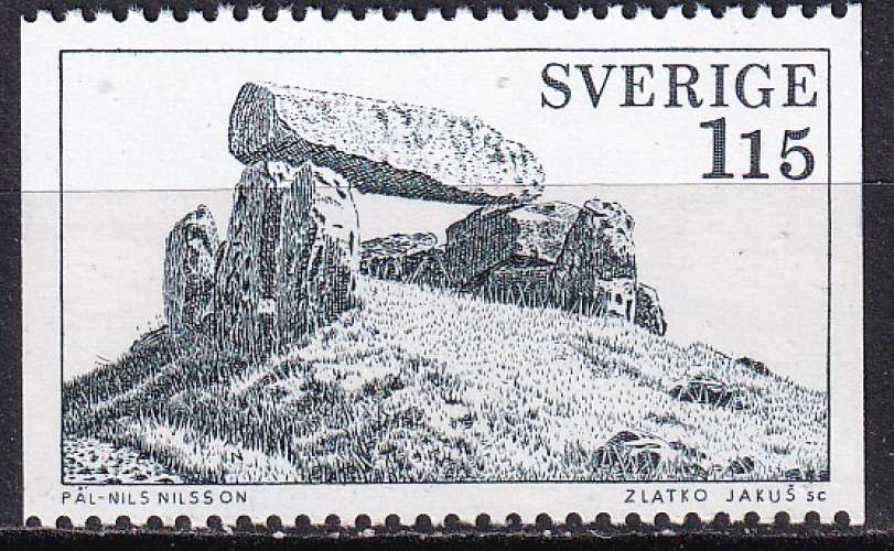 suede ... n° 1014  neuf sans gomme ... 1978