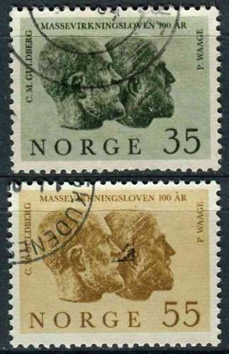 NORVEGE 1964 OBLITERE N° 471 472