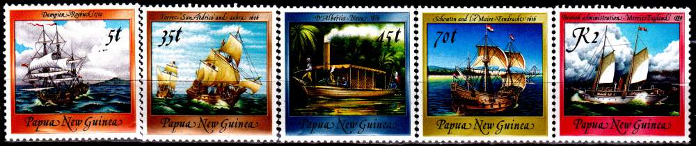 Papouasie Nouvelle Guinée 538 / 42 Bateaux