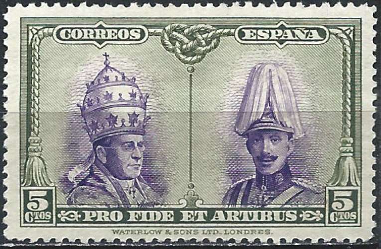 Espagne - 1928 - Y & T n° 355 - MNG