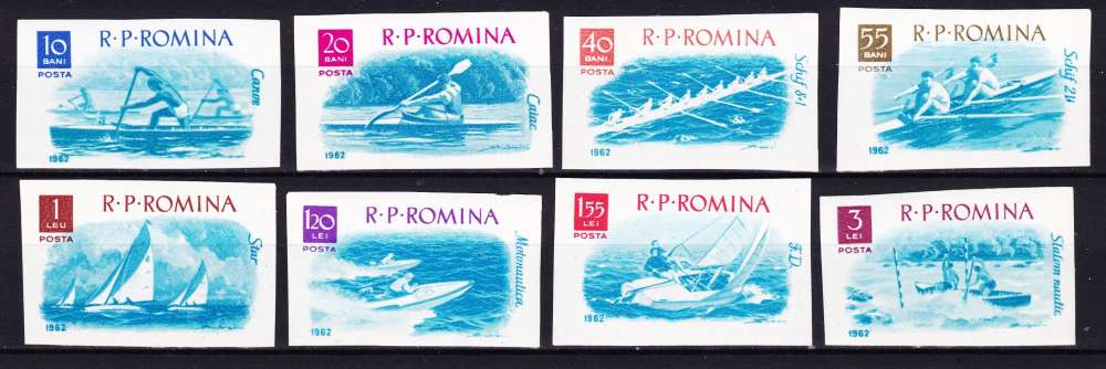 Roumanie - Année 1962 - Y&T N°1842 à 1849**