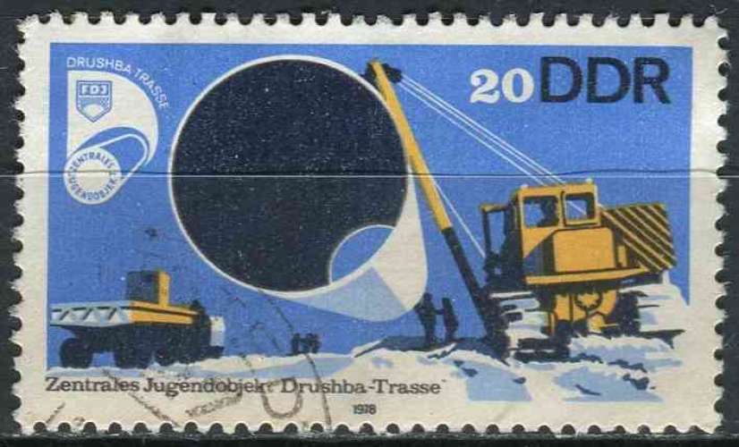 ALLEMAGNE RDA 1978 OBLITERE N° 2032
